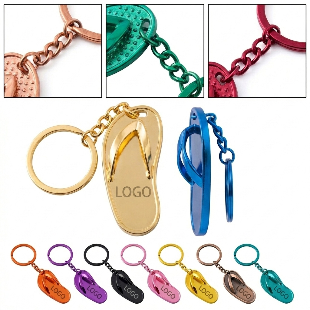 Premium Metal Shoe Key Holder for Keys, Fobs, and Bag Charms