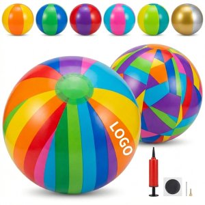 Premium Vinyl Mega Beach Ball for Parties and Games
