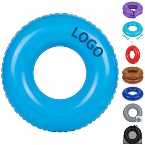 36-Inch Vibrant PVC Promotional Swimming Ring for Events