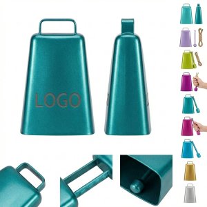 Metal Cow Bell for Sports Events, Parties & Attention-Getting