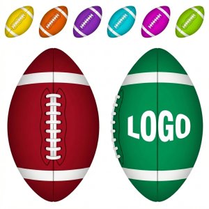Pro-Grip PVC Multi-Color American Football for Indoor/Outdoor Training