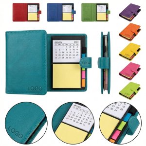 Executive PU Leather Organizer with Calendar, Notepad and Card Pockets