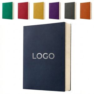 Classic A4 Journal with Durable PU Leather Cover, 208 Thick Pages for All Pen Types