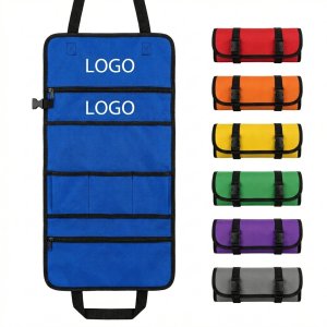 Heavy-Duty Waterproof Roll-Up Tool Bag for Wrenches, Pliers & Ratchets