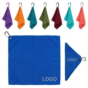 Portable Keychain Carabiner Microfiber Cloth for Glasses & Devices