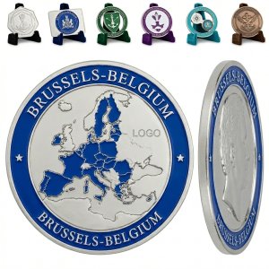 Custom Double-Sided Commemorative Coins for Awards and Souvenirs